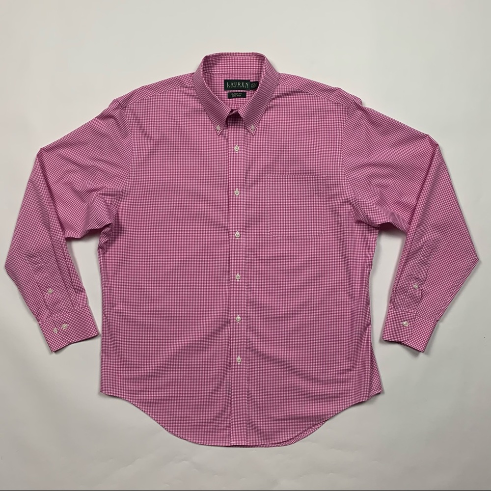 Lauren Ralph Lauren Black Label Classic Fit Non Iron Shirt 16 1/2